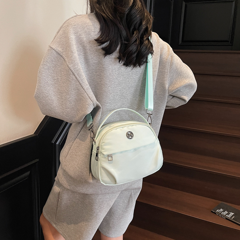 Summer trendy cloth small bag for women's bag fashionable and versatile casual one-shoulder crossbody bag lightweight women's mobile phone bag